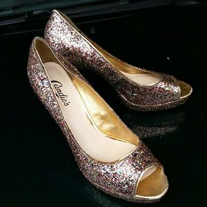 FABULOUS Multi-colored Sparkling 5" Heels