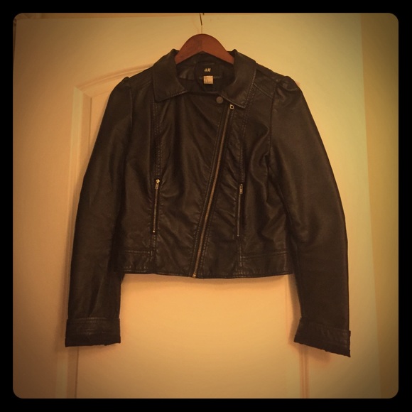 H&M Black Leather Jacket