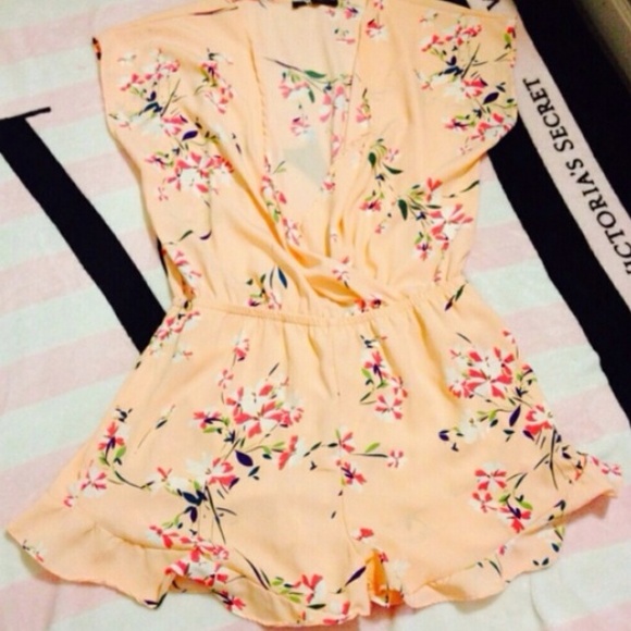 PINK Victoria's Secret Dresses & Skirts - Floral Romper