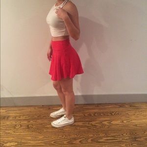 Red Skater Skirt!