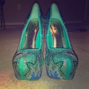 Sparkly Stiletto Heels