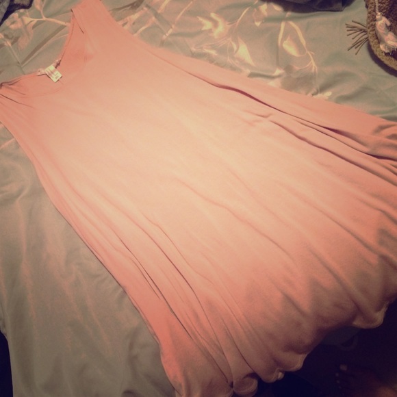 Peachy summer dress