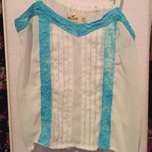 Hollister XS crop top . Only used once . $10