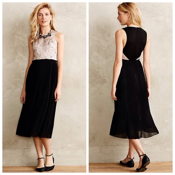 Brocade Midi Dress