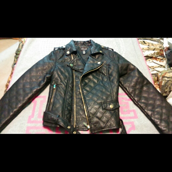 ❌SOLD❌Shell "leather" coat. - Picture 1 of 3