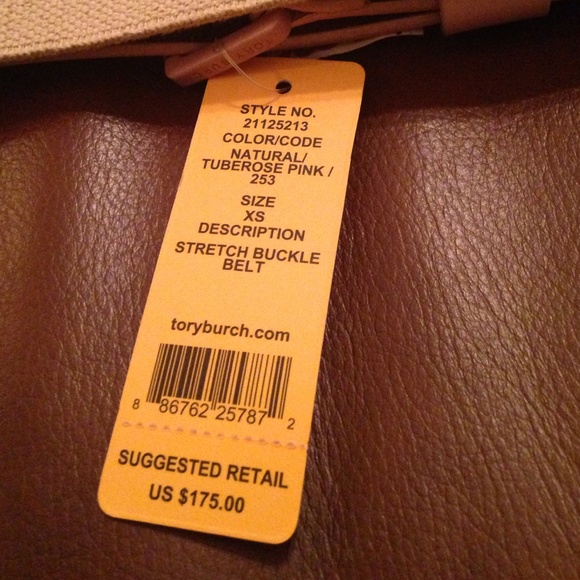 NEW Tory Burch stretch buckle belt - Picture 4 of 4