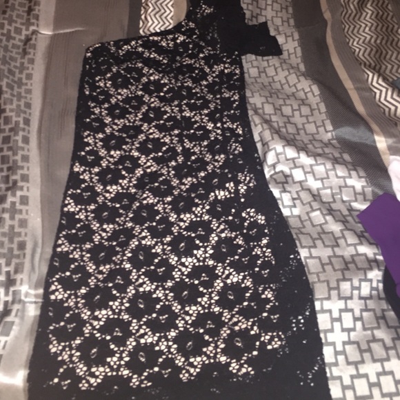 Lace Black Dress