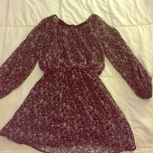 Flowy light floral dress