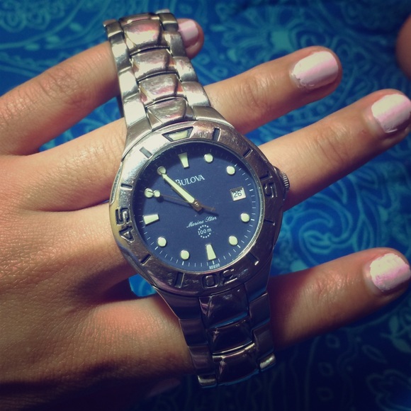 Men's Bulova Silver Watch