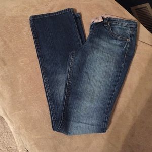 Lei dark wash jeans!