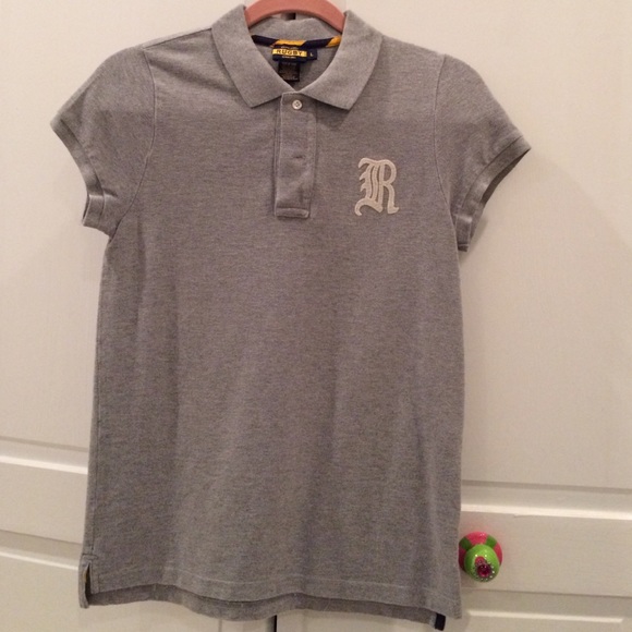 Ralph Lauren Gray Rugby Polo