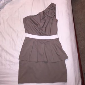 Ark & Co. Tan Cocktail Dress - M