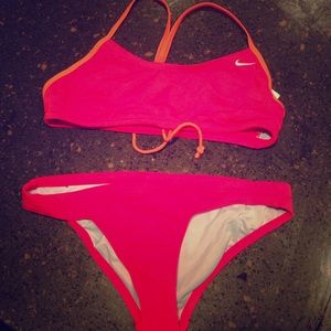 Nike 2 piece training bathing suit