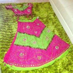 Exotic gypsy skirt and top