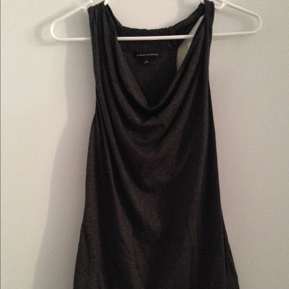 BANANA REPUBLIC dark gray tank