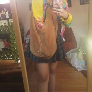 peace sign lucky brand purse )