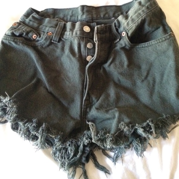 Vintage Levi's high waisted shorts
