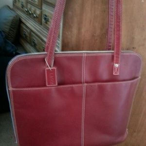 Latico leather laptop bag