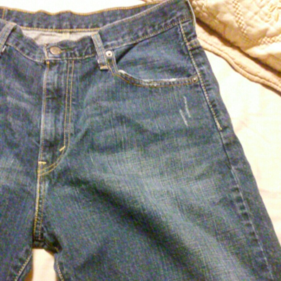 Levis jean shorts