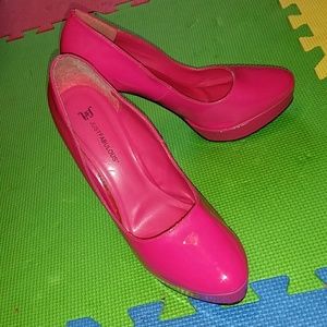 PRICE DROP!!Hot Pink 5" Heels