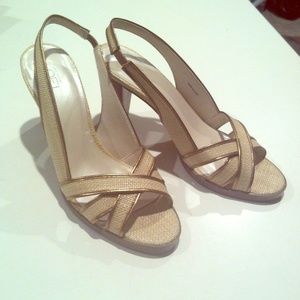 Ann Taylor Loft Size 9 Sling-Back Heels