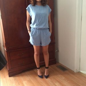 Light Blue Jumpsuit