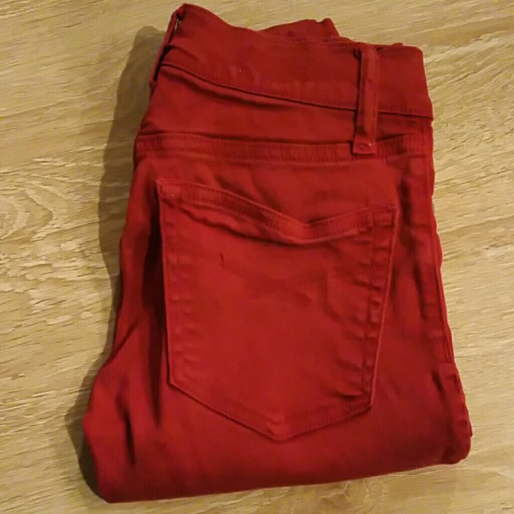 GAP Pants - Gap 1969 Red Jeggings