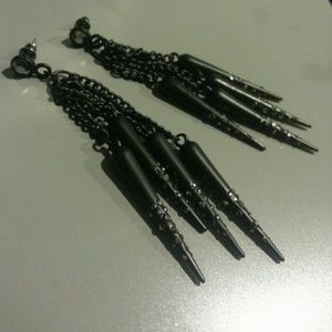Alex & Chloe for Forever 21 Spike Earrings
