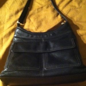 Black handbag