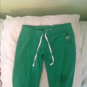 Green Sweatpants