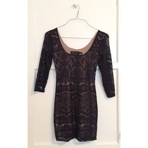 H&M Lace Bodycon Dress