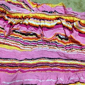 Multi color halter dress