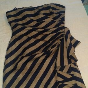 Bcbg strapless dress