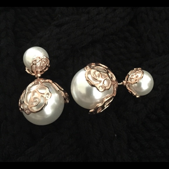 Quality&Unique ~brand new~Double Sided Earrings