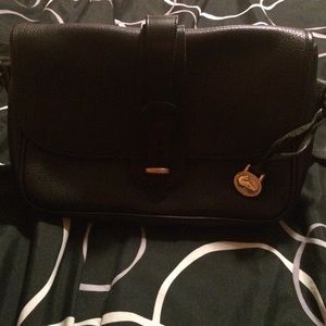 Dooney & bourke all weather leather black purse