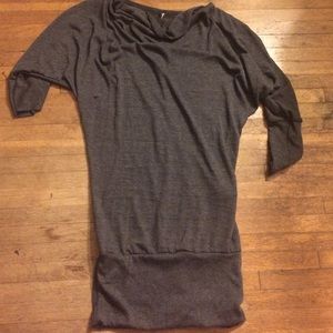 Gray dress