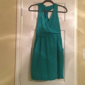 Beautiful teal dress!