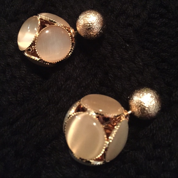 Double sided earrings- cube style - Picture 2 of 2