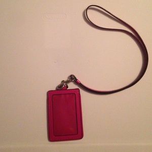 Coach lanyard! Never been used!