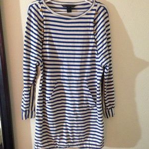 MARC BY MARC JACOBS BLUE STRIPED DRESS