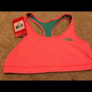 The north face sports bra revirsible