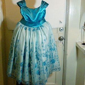 Girls Princess Elegant Dress
