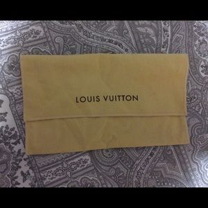 🚫SOLD🚫Louis Vuitton Wallet Dust Bag