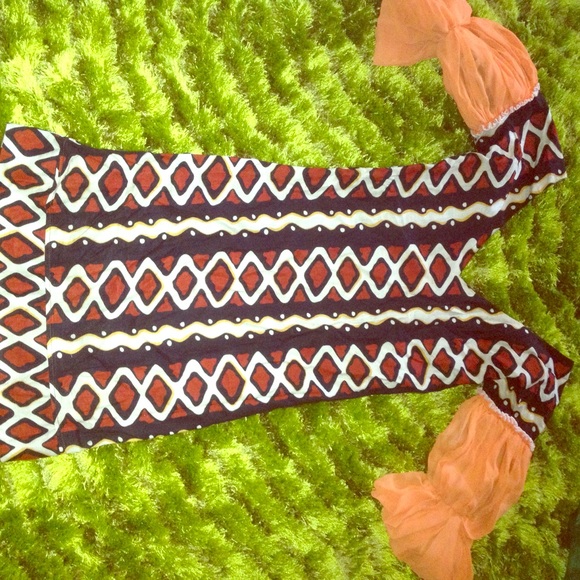 Ankara tribal print dress - Picture 1 of 3