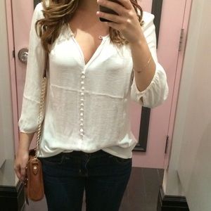 White top! So cute & formal!