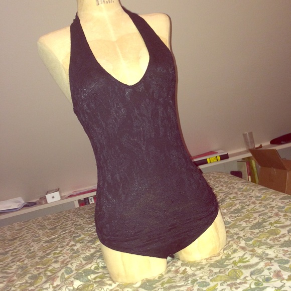 Guess lace bodysuit NWT
