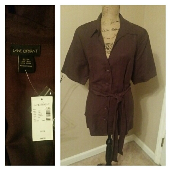 Button up shirt/jacket with sash