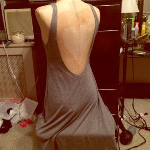 Low back swing dress