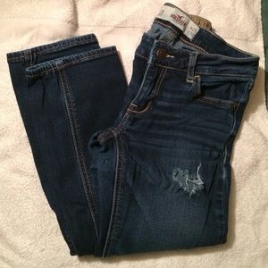 Hollister destroyed jeggings