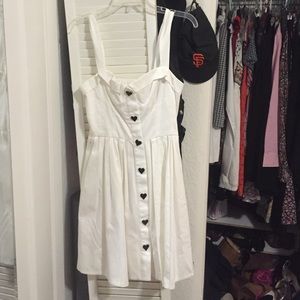 White Betsy Johnson Dress